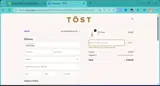 Tost Beverages coupon verification screenshot