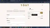 Tost Beverages coupon verification screenshot