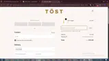 Tost Beverages coupon verification screenshot