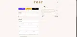 Tost Beverages coupon verification screenshot