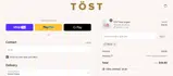 Tost Beverages coupon verification screenshot