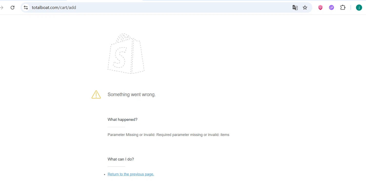 TotalBoat promo code screenshot showing code ADER5 applied at TotalBoat checkout page. Uploaded by SimplyCodes community member ThriftyHunter258 on Feb 18, 2026