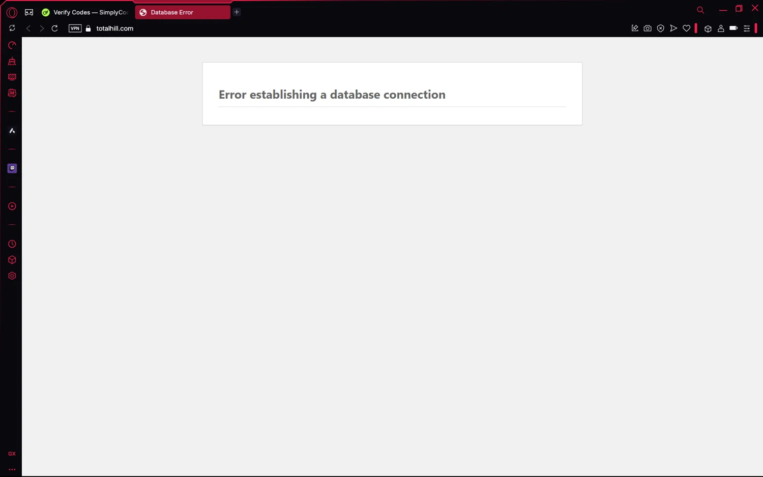 Totalhill.com coupon code screenshot showing code 20OFF applied at Totalhill.com checkout page. Uploaded by SimplyCodes community member frijolito on Mar 22, 2025