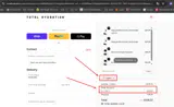 Total Hydration coupon verification screenshot