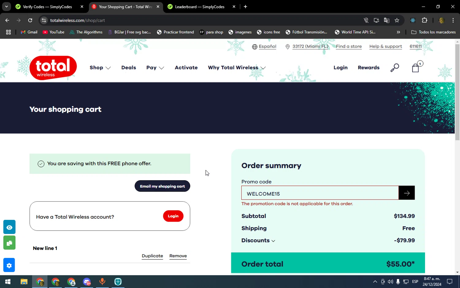 how to use Totalwireless coupons