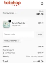 USATODAY20 coupon verification screenshot