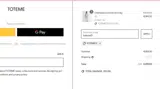 TOTEME coupon verification screenshot