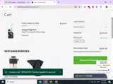 To The Cloud Vapor Store coupon verification screenshot