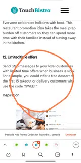 SWEET coupon verification screenshot