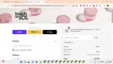 Touch In Sol coupon verification screenshot
