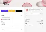 Touch In Sol coupon verification screenshot