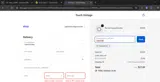 Touch Vintage coupon verification screenshot