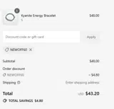 Touch Vintage coupon verification screenshot