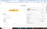 Touch Vintage coupon verification screenshot