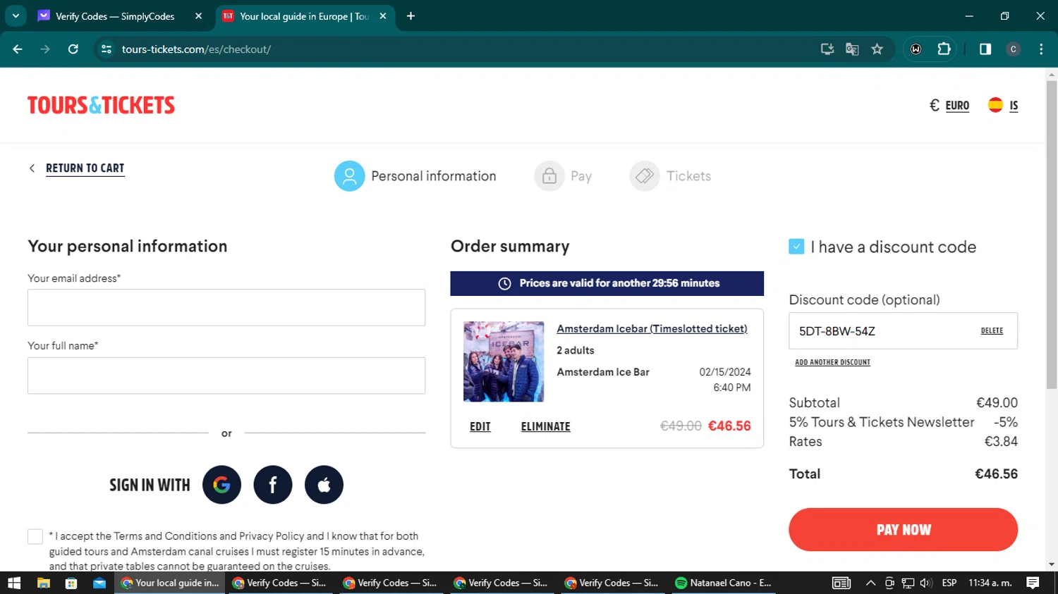 how to use Tours & Tickets coupons