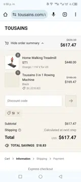 Si coupon verification screenshot
