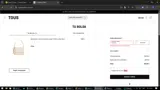 TD2025 coupon verification screenshot