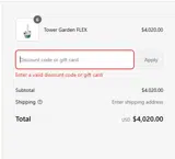 PRIME50 coupon verification screenshot