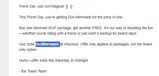 DosMermaids coupon verification screenshot