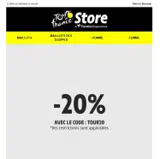 TOUR20 coupon verification screenshot