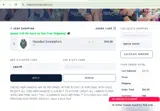 Track Shack coupon verification screenshot