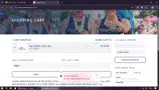 Track Shack coupon verification screenshot