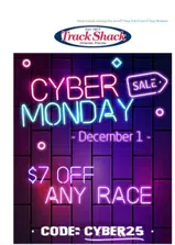 Track Shack coupon verification screenshot