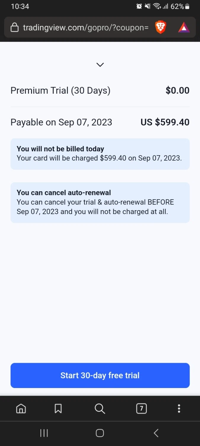 TradingView Coupons 100 Token Rewards August 2024
