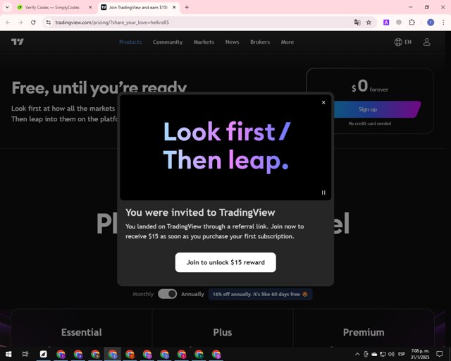 TradingView Promo Codes (1 Verified) - w/Code Jul 2025