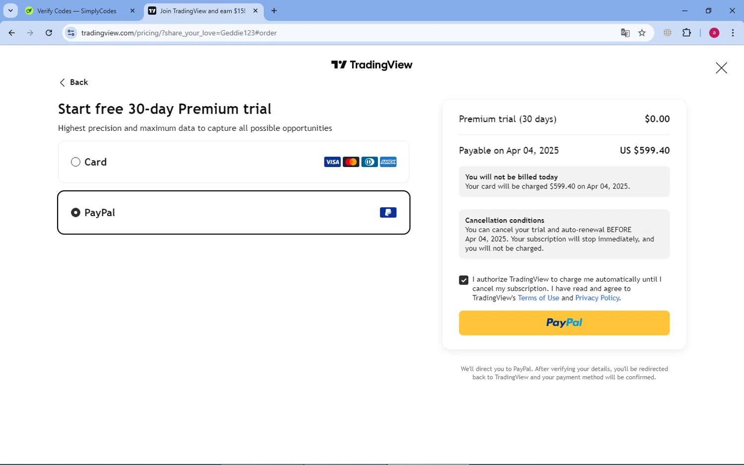 TradingView Promo Codes (1 Verified) - w/Code Mar 2025