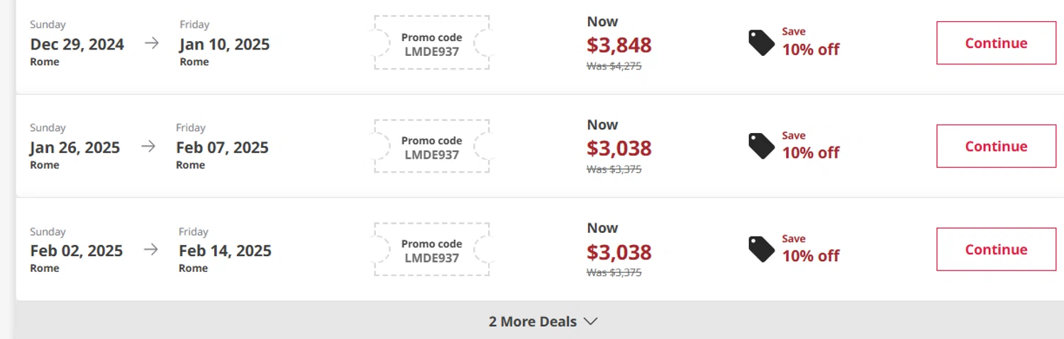 Trafalgar checkout page showing Trafalgar promo code box | Screenshot taken by SimplyCodes community member on Nov 15, 2024