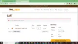WELCOME coupon verification screenshot