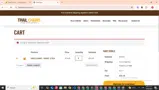 WELCOME coupon verification screenshot