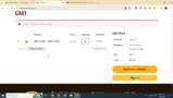 THANKS10 coupon verification screenshot