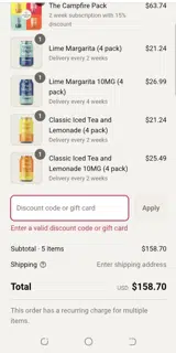 PEACHISBACK coupon verification screenshot