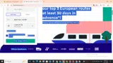 Trainline coupon verification screenshot
