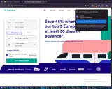 Trainline coupon verification screenshot