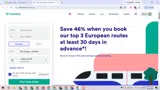 Trainline coupon verification screenshot
