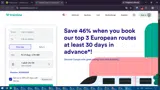 Trainline coupon verification screenshot