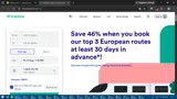 Trainline coupon verification screenshot