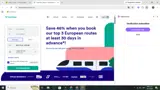 Trainline coupon verification screenshot