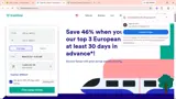 Trainline coupon verification screenshot