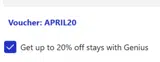 Trainline coupon verification screenshot