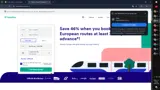 Trainline coupon verification screenshot