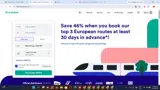 Trainline coupon verification screenshot