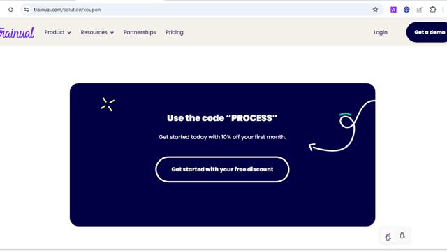 Trainual checkout page showing Trainual promo code box | Screenshot taken by SimplyCodes community member on Apr 1, 2025