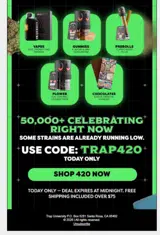 TRAP420 coupon verification screenshot