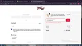 WELCOMEBACK coupon verification screenshot
