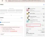 Tratez coupon verification screenshot