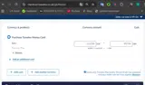 Travelex Currency coupon verification screenshot